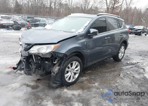 2014 Toyota Rav4 Limited from USA, damaged, VIN 2T3YFREV3EW120324